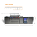 Mont Alpi 805 Deluxe Island With Beverage Center 