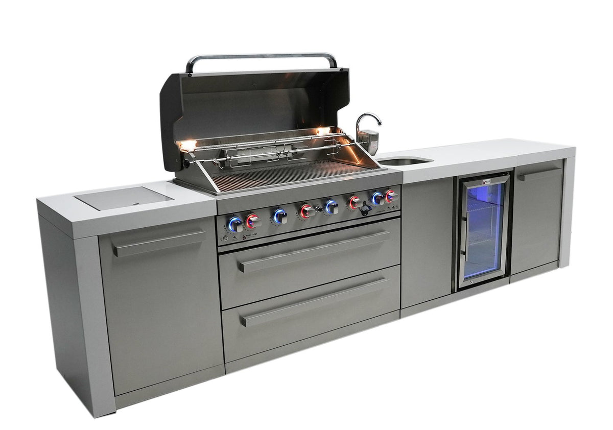 Mont Alpi 805 Deluxe Island With Beverage Center 
