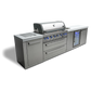 Mont Alpi 805 Island with Beverage Center - MAi805-BEV - MyBBQDirect