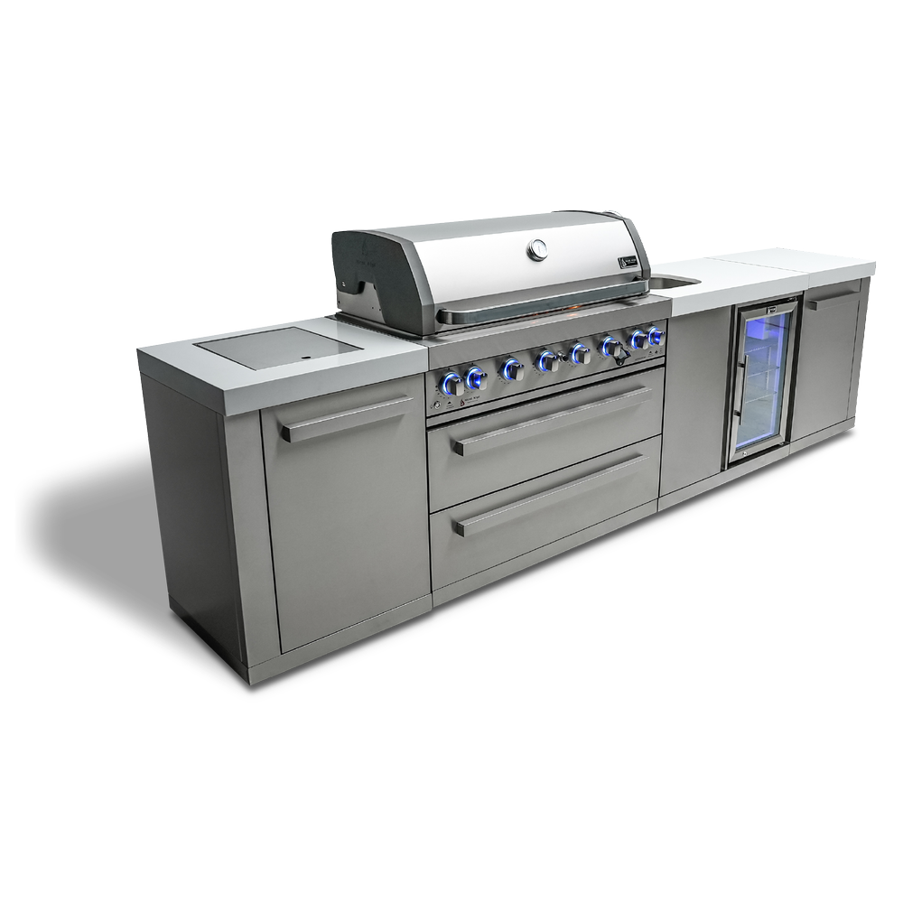 Mont Alpi 805 Island with Beverage Center - MAi805-BEV - MyBBQDirect