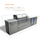 Mont Alpi 805 Island with Beverage Center - MAi805-BEV