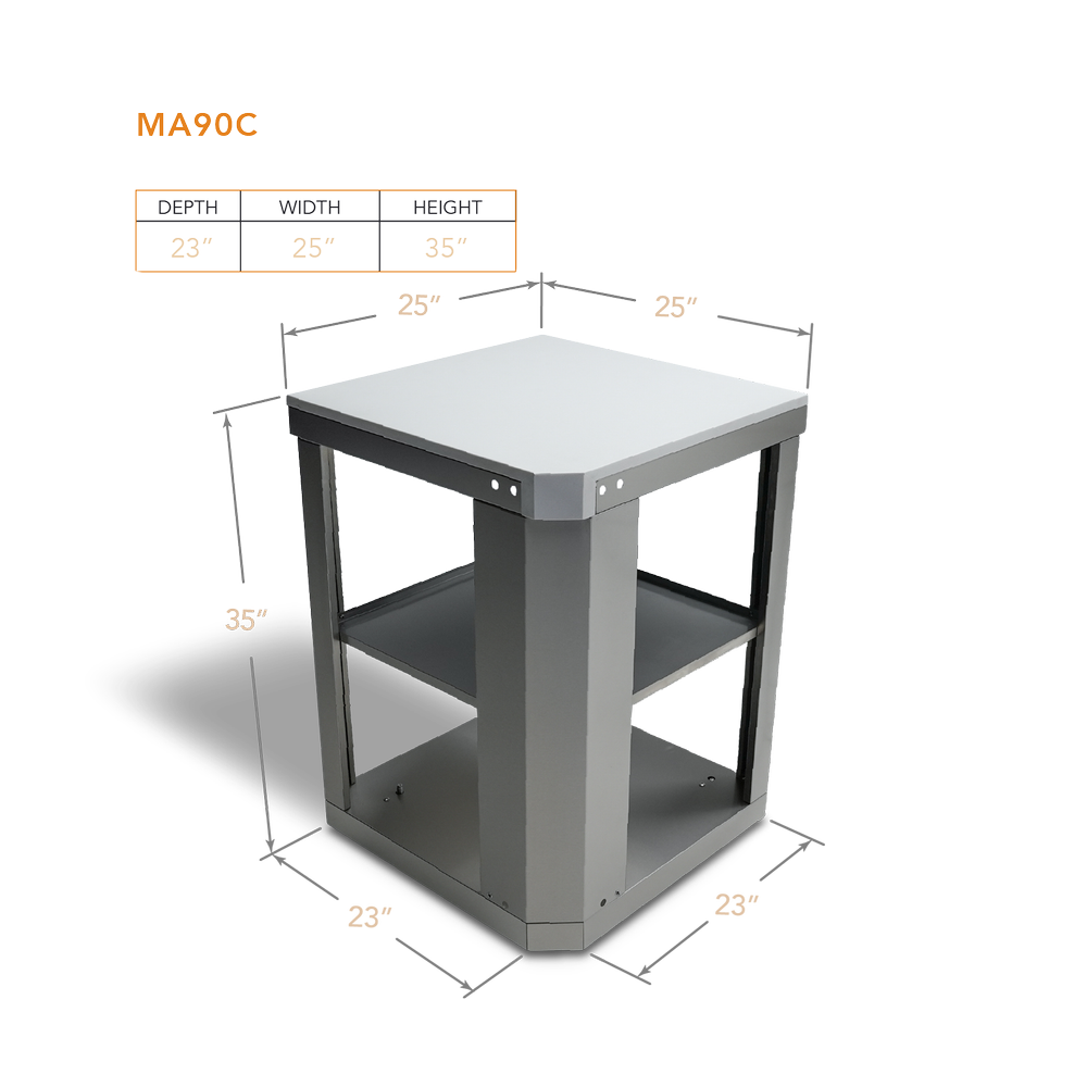 Mont Alpi 90 Degree Corner Cart - MA90C - MyBBQDirect
