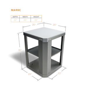 Mont Alpi 90 Degree Corner Cart - MA90C - MyBBQDirect