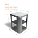 Mont Alpi 90 Degree Corner Cart - MA90C