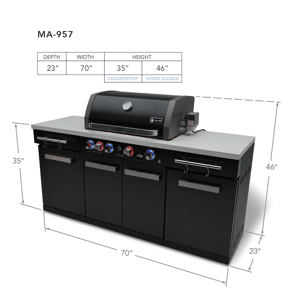 Mont Alpi 957 Island - MA-957 - MyBBQDirect