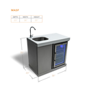 Mont Alpi Beverage Center - MASF-SS