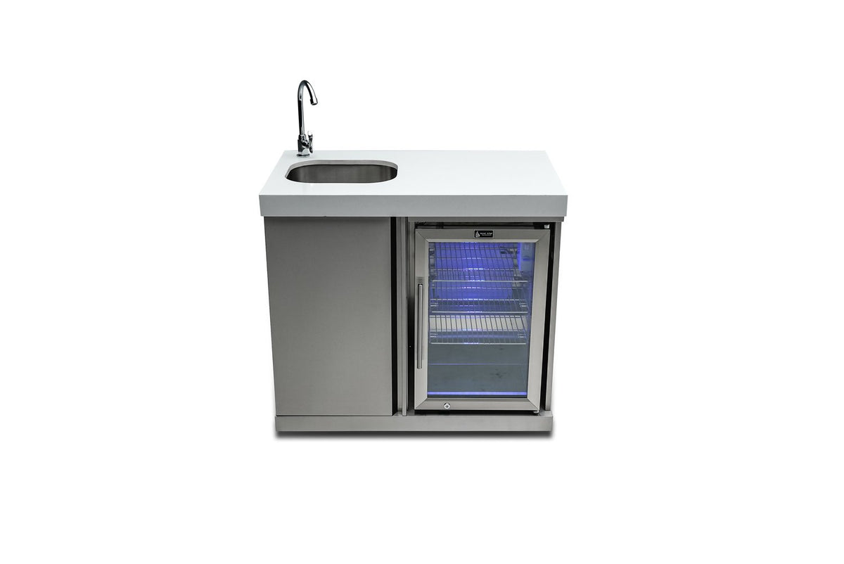 Mont Alpi Beverage Center - MASF-SS - MyBBQDirect