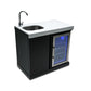 Mont Alpi Black Stainless Steel Beverage Center - MASF-BSS - MyBBQDirect