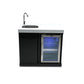 Mont Alpi Black Stainless Steel Beverage Center - MASF-BSS - MyBBQDirect