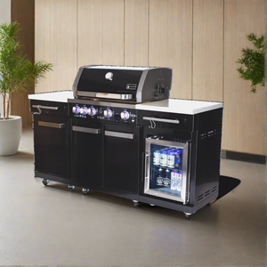 MONT ALPI Compact Island With Refrigerator - MA-957FC - MyBBQDirect