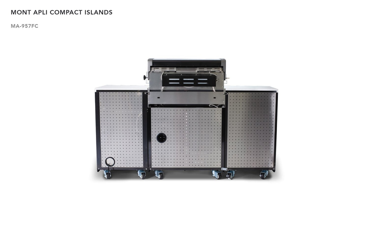 MONT ALPI Compact Island With Refrigerator - MA-957FC - MyBBQDirect