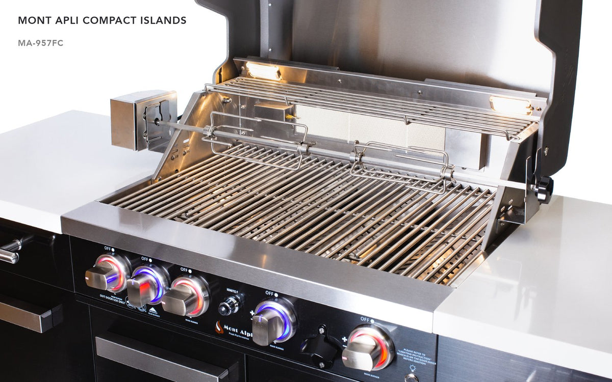MONT ALPI Compact Island With Refrigerator - MA-957FC - MyBBQDirect