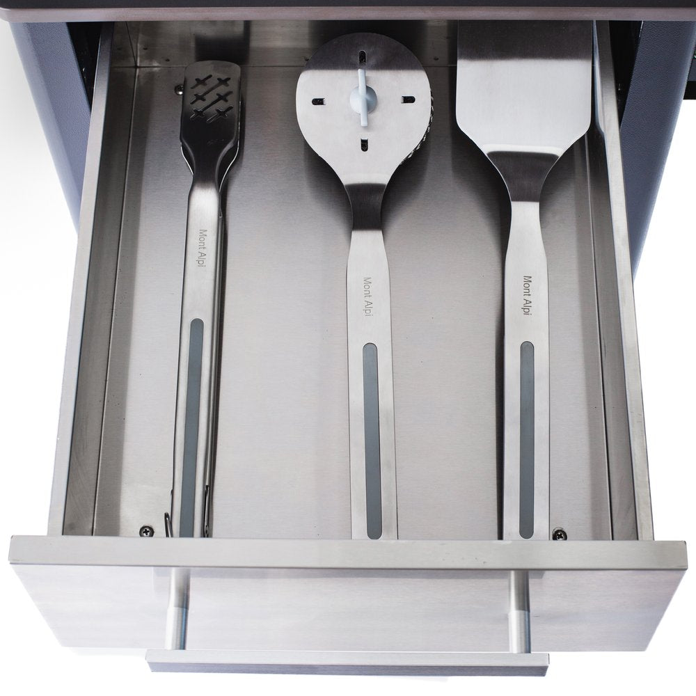 Mont Alpi Large Outdoor Prep Center / Bar Cart - MAPCL - MyBBQDirect