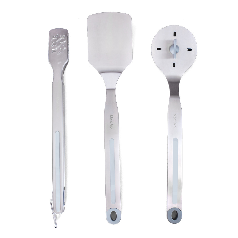 Mont Alpi MATK Heavy Duty Stainless Steel 3 Piece Tool Kit - MATK - MyBBQDirect