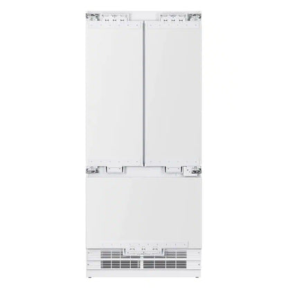 Kucht 36-Inch Built-In 19.6 Cu. Ft. French Door Refrigerator in Custom Panel Ready, Counter Depth, with Ice Maker KR365FD