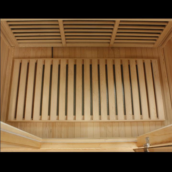 Premium Dynamic Infrared Maxxus 2 - Person Indoor FAR Infrared Sauna in Hemlock Bluetooth Compatible - MX-K206-01