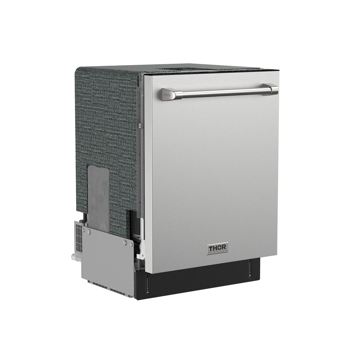 Thor Kitchen TDW24C7 24-inch Built-In Dishwasher with Open Dry and 7 Wash Cycles in Stainless Steel - view 2