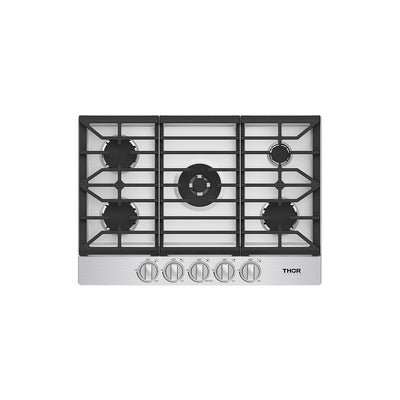 Thor Kitchen 30 Inch Professional Gas Cooktop in Stainless Steel