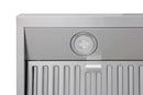 Thor Kitchen 2-Piece Appliance Package - 36-Inch Electric Range and Wall Mount Hood in Stainless Steel