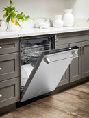 Thor Kitchen 24-Inch Built-In Top Control Dishwasher in Stainless Steel, 45 dBA HDW2401SS