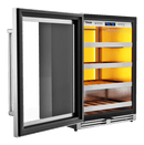 THOR Kitchen 24-Inch Single Zone Wine Cooler, Left Swing, 45 Wine Bottle Capacity - TWC24UL-LH