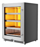 THOR Kitchen 24-Inch Single Zone Wine Cooler, Left Swing, 45 Wine Bottle Capacity - TWC24UL-LH