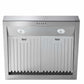 Thor Kitchen 24-Inch Professional Under Cabinet Range Hood in Stainless Steel - 11-Inch Tall TRH2406