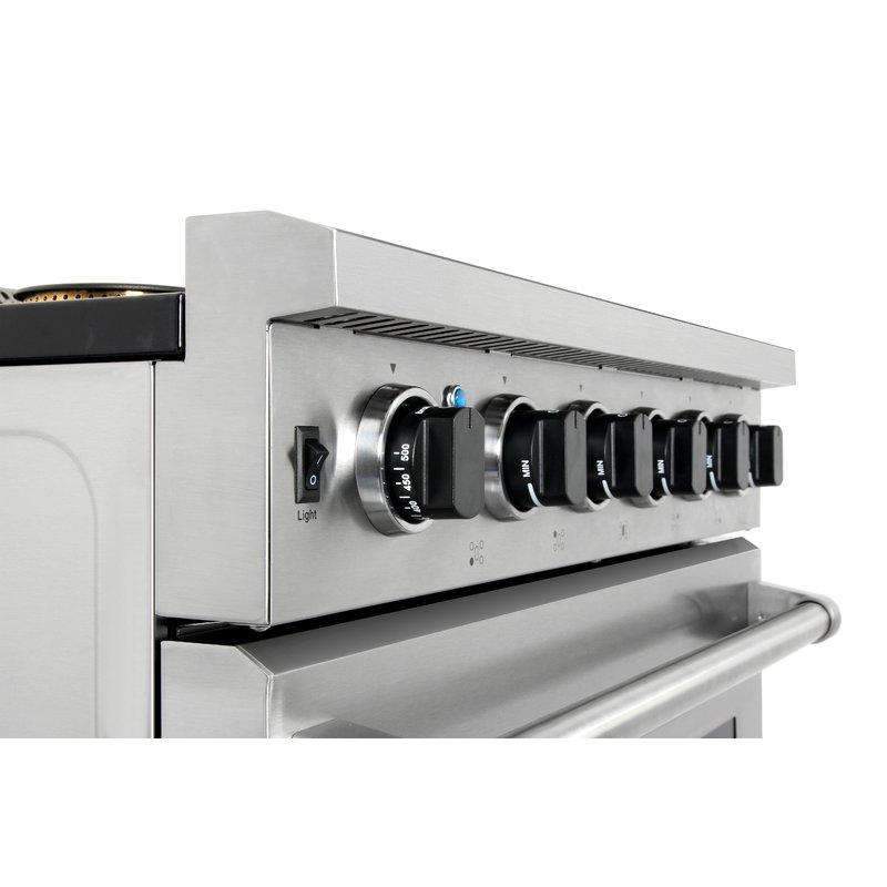 Thor Kitchen 30-Inch Gas Range with 5 Burners, 4.55 cu. ft Oven in Stainless Steel (LRG3001U)