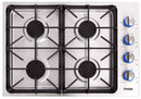 Thor Kitchen 30-Inch Professional Drop-In Gas Cooktop with Four Burners in Stainless Steel TGC3001
