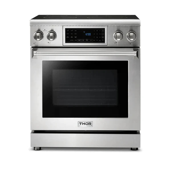 Thor Kitchen 30 Inch Tilt Panel Professional Electric Range 