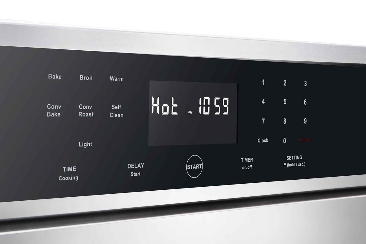 Thor Kitchen 30-Inch Professional Self-Cleaning Electric Wall Oven in Stainless HEW3001