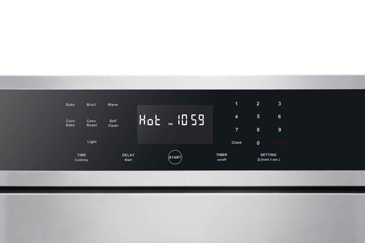 Thor Kitchen 30-Inch Professional Self-Cleaning Electric Wall Oven in Stainless HEW3001
