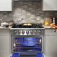 Thor Kitchen 36-Inch 5.2 cu. ft. Oven Dual Fuel Range in Stainless Steel HRD3606U