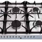 Thor Kitchen 36-Inch Professional Drop-In Gas Cooktop with Six Burners in Stainless Steel TGC3601