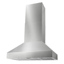 Thor Kitchen 36” Professional Wall Mount Pyramid Range Hood with 800 CFM Motor in Stainless Steel TRH36P