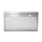 Thor Kitchen 36” Professional Wall Mount Pyramid Range Hood with 800 CFM Motor in Stainless Steel TRH36P