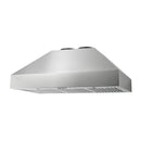 Thor Kitchen 36” Professional Wall Mount Pyramid Range Hood with 800 CFM Motor in Stainless Steel TRH36P