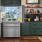 Thor Kitchen 4-Piece Appliance Package - 30-Inch Gas Range, Refrigerator with Water Dispenser, Dishwasher, and Microwave in Stainless Steel