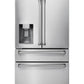 Thor Kitchen 4-Piece Appliance Package - 30-Inch Gas Range, Refrigerator with Water Dispenser, Dishwasher, and Microwave in Stainless Steel