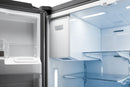 Thor Kitchen 5-Piece Appliance Package - 36-Inch Electric Range, Refrigerator with Water Dispenser, Dishwasher, Microwave, and Wine Cooler in Stainless Steel