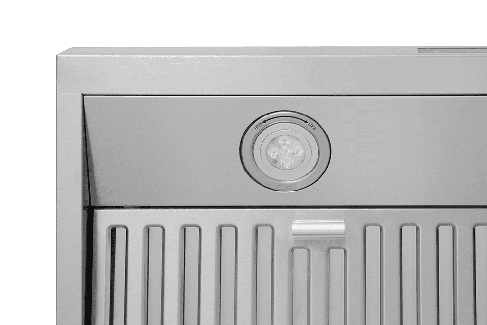 Thor Kitchen 36-Inch Wall Mount LED Light Range Hood in Stainless Steel HRH3607