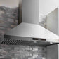 Thor Kitchen 36-Inch Wall Mount LED Light Range Hood in Stainless Steel HRH3607