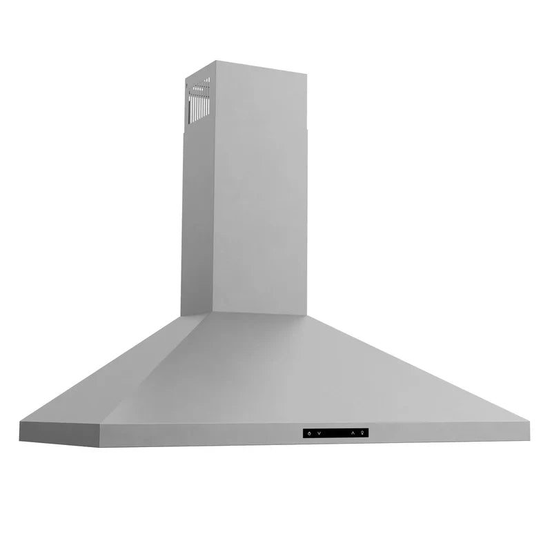 THOR Kitchen 36" Wall Mount Pyramid Shape Range Hood in Stainless Steel - ARH36P