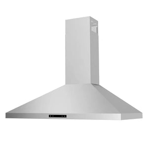 THOR Kitchen 36" Wall Mount Pyramid Shape Range Hood in Stainless Steel - ARH36P