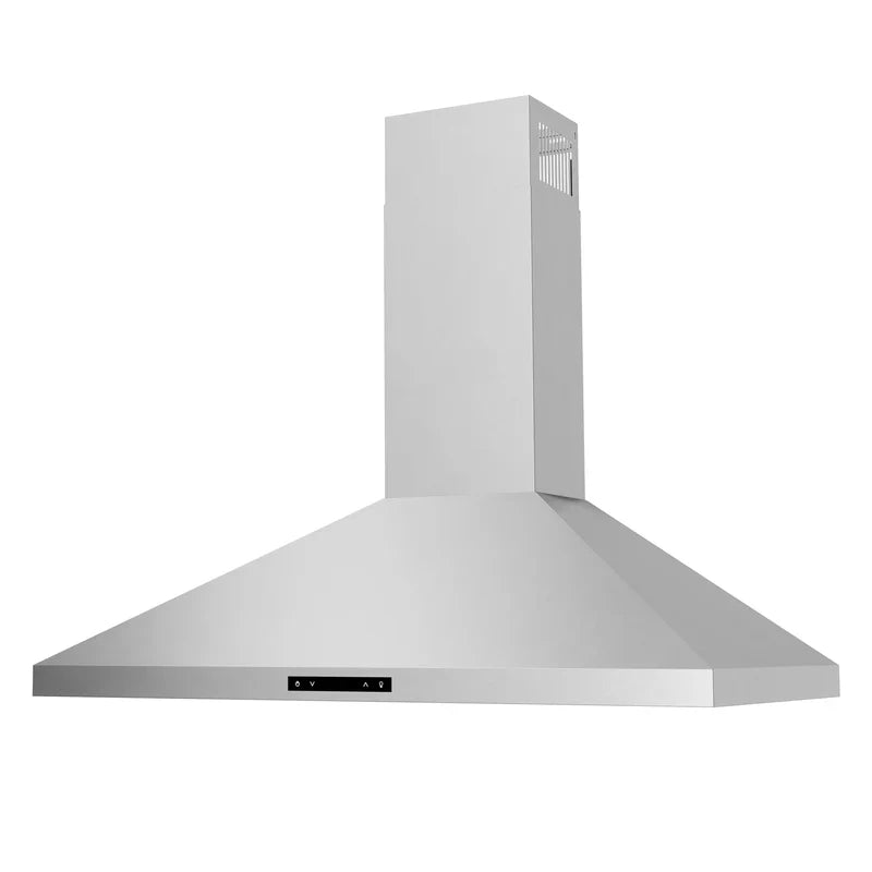 THOR Kitchen 36" Wall Mount Pyramid Shape Range Hood in Stainless Steel - ARH36P