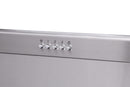 Thor Kitchen 4-Piece Appliance Package - 24-Inch Electric Range, French Door Refrigerator, Under Cabinet Hood, and Dishwasher in Stainless Steel