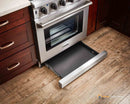 Thor Kitchen 4-Piece Appliance Package - 30-Inch Gas Range, French Door Refrigerator, Wall Mount Hood, and Dishwasher in Stainless Steel