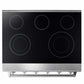 Thor Kitchen 4-Piece Appliance Package - 36-Inch Electric Range, Refrigerator with Water Dispenser, Wall Mount Hood, & Dishwasher in Stainless Steel