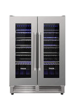 Thor Kitchen Built-in Dual Zone Wine Cooler with 42-Bottle Capacity TWC2402
