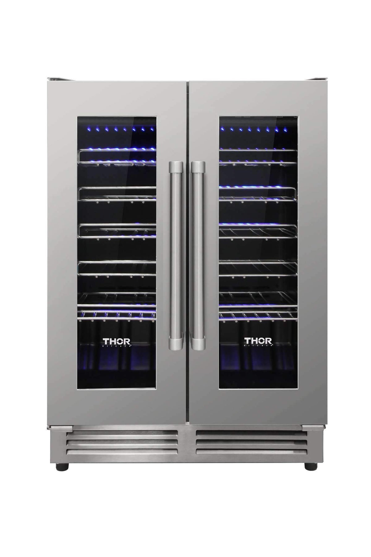 Thor Kitchen Built-in Dual Zone Wine Cooler with 42-Bottle Capacity TWC2402